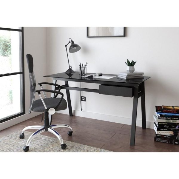 Home Office Desk Trend FIVE Black Or Grey