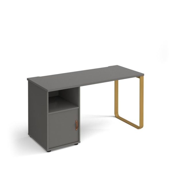 Home Office Desk Dubai 1400 With Pedestal With Door - Image 8
