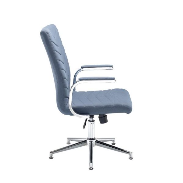 Office Chair Matrix Grey Fabric - Image 5