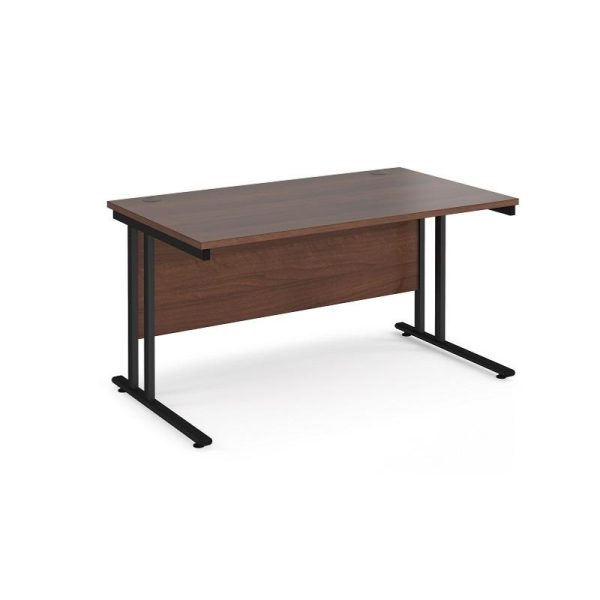 Office Straight Desk 1400 x 800mm Cantilever Leg Frame Work 25 - Image 5