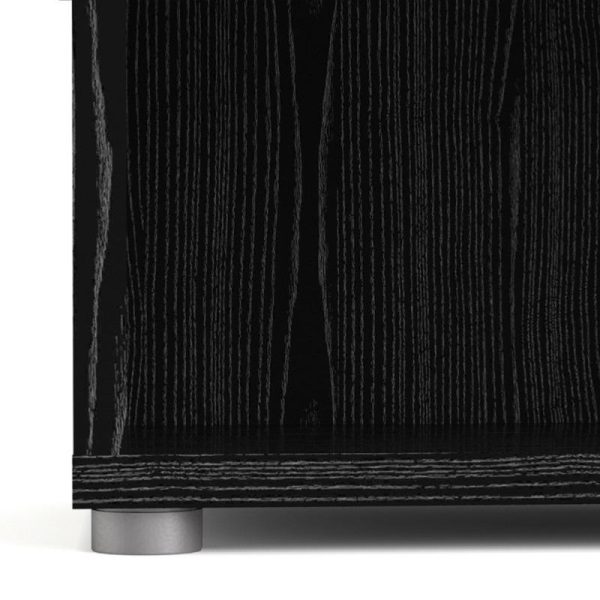 Alexis Office Bookcase Black 4 Shelves - Image 7