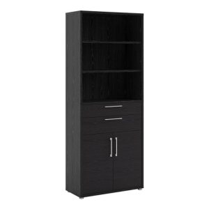 office storage cupboard black