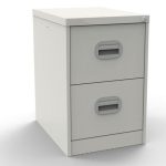 filing cabinet satin white