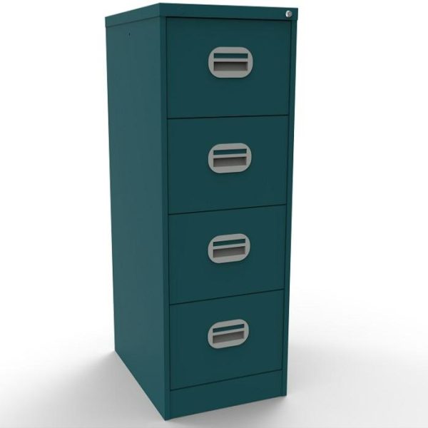 ocean cobalt file cabinet with 4 drawers