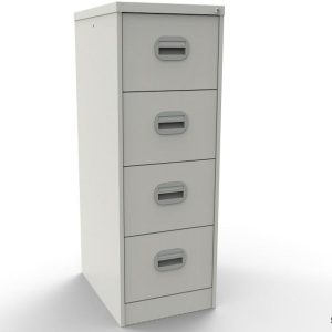 satin white file cabinet with 4 drawers
