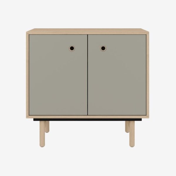 Brooklyn Home Office Cupboard 783 High Oak - Image 10