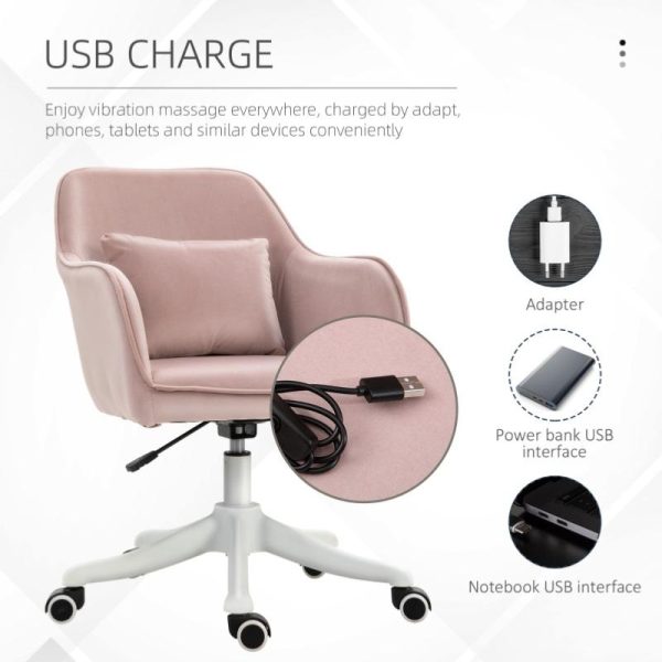 Adore Tub Office Chair Monza Pink - Image 4