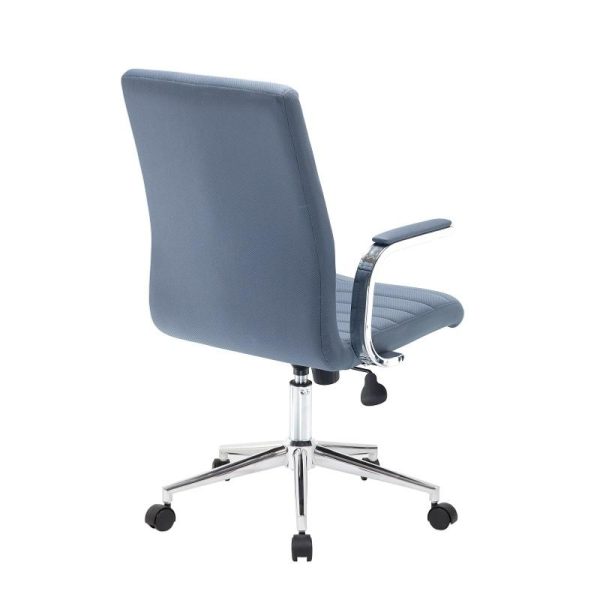 Office Chair Matrix Grey Fabric - Image 3
