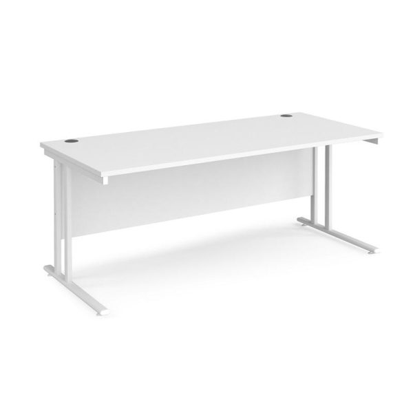 Office Straight Desk 1800 Cantilever Leg Frame Work 25 - Image 5
