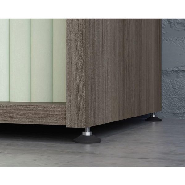 Ariel Office Furniture 2 Shelf Book Shelf - Image 4