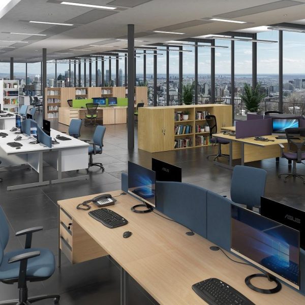 Ergonomic Desk Maine Cantilever Frame - Image 2