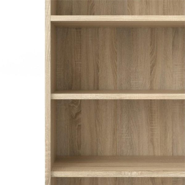 Alexis Office Storage Unit With Cupboard and 2 Drawers, 2 Doors And 3 Shelves Oak - Image 6