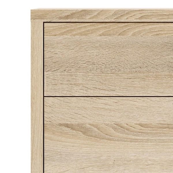 Alexis Office Storage Unit With Cupboard With 1 Shelf And 2 Drawers Oak - Image 3