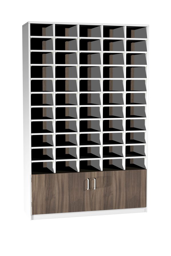 55 Pigeon Hole Unit With Cupboard GO - Image 2