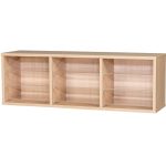 table top or wall mounted mail sorters. 9 space pigeon hole unit in oak finish with acrylic shelves