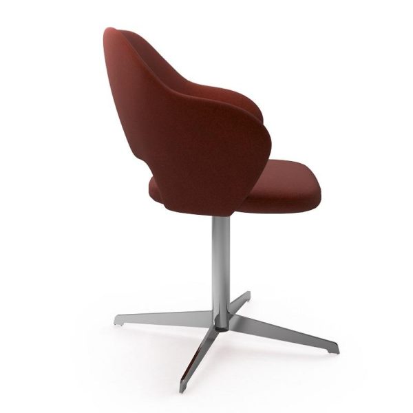 Jade Reception Chair Chrome 4 Star Base - Image 3