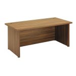 executive office desk in walnut finish