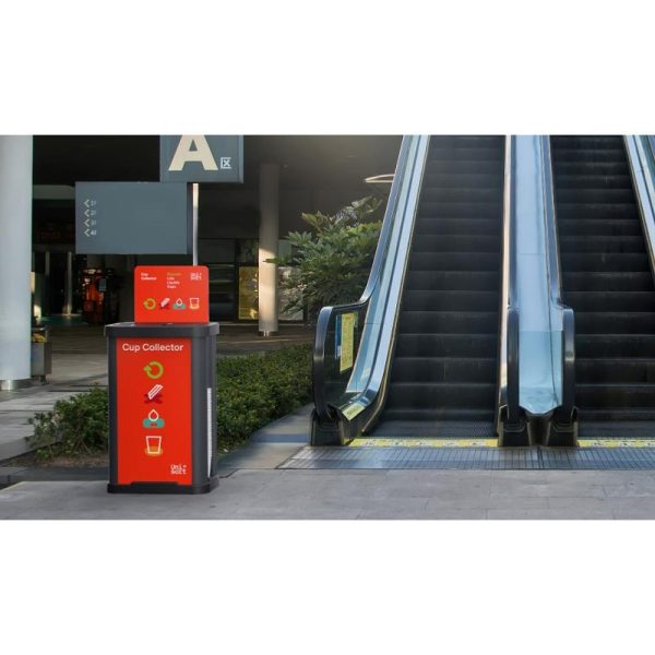 Sorter Cup Collection Bin With Back Board - Image 4