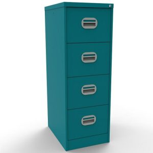 Office Filing Cabinet Connect 4 Drawer Verdigris