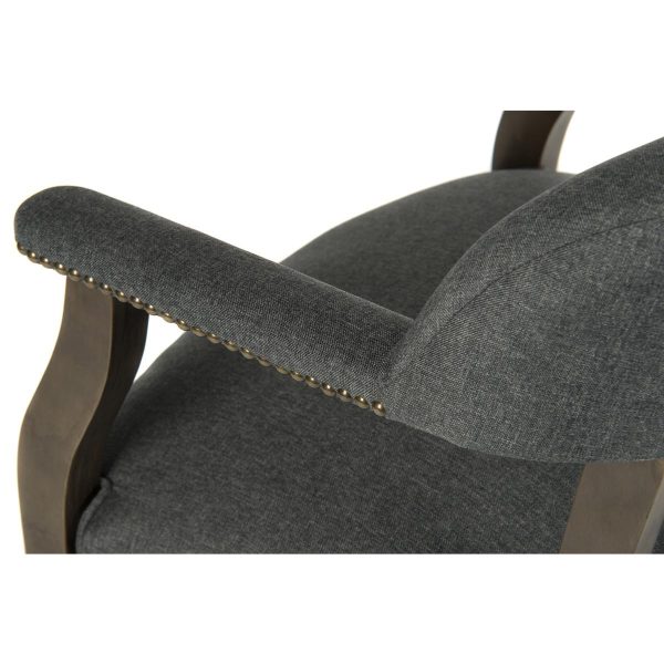 Office Captains Chair Grey - Image 4
