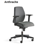 eco friendly office chair in anthracite fabric