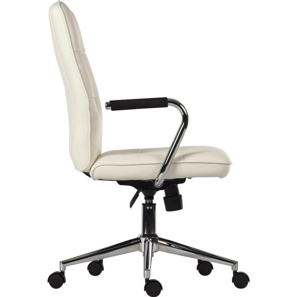 Office Chair Blank White - Image 3