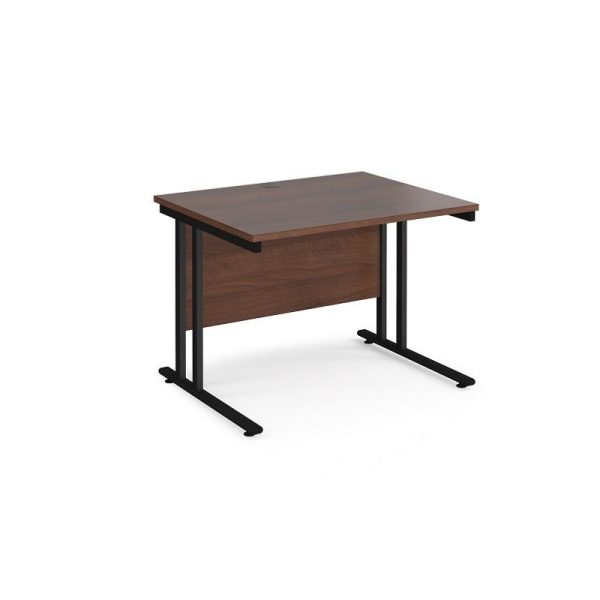 Office Straight Desk 1000 x 800mm Cantilever Frame Work 25 - Image 4