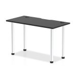 stylish office worktable with black table top