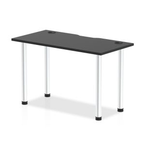 stylish office worktable with black table top