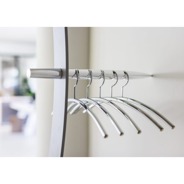 chrome coat hanger