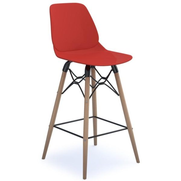 Style Stool Wooden frame - Image 2