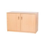 wooden office storage cupboard beech