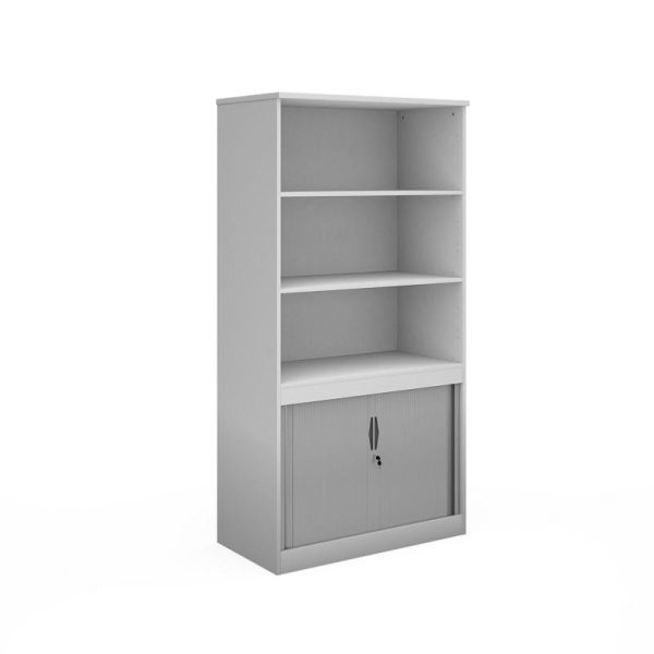 Office System Combination Tambour Storage Cupboard Work 2000mm - Image 3