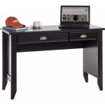 office lap top desk in dark wood