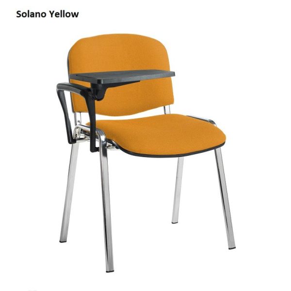 Conference/Meeting Chair Aquarius With Chrome Frame And Writing Tablet - Image 4