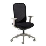 black mesh back office chair