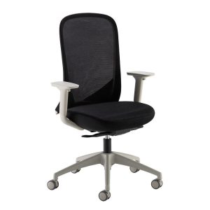 black mesh back office chair