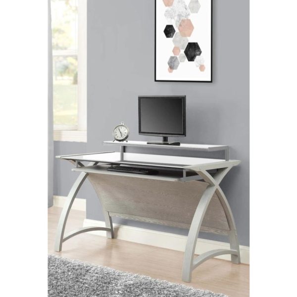 Computer Desk Forme 1300 Grey - Image 2