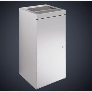 stainless steel office bin lockable