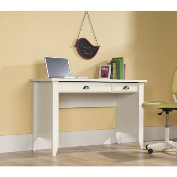 Home Office Desk Ideal Nine Dark Wood, Oak And White - Image 10