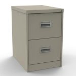 sand filing cabinet with 2 drawers