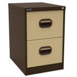 filing cabinet coffee cream with 2 drawers