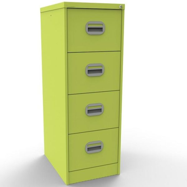 chlorophyll office filing cabinet with 4 drawers