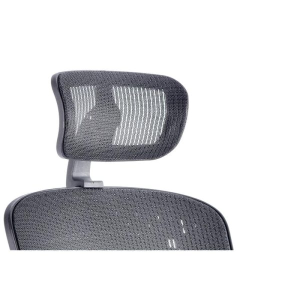 Mesh Back Operator Office Chair Move Black With Headrest - Image 9