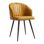 tub chair vintage style gold