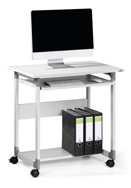 mobile computer desk.
