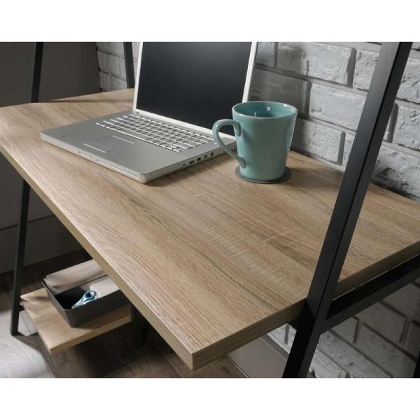 Industrial Style Home Office Bench Desk Charter - Image 4