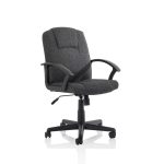 charcoal fabric office chair