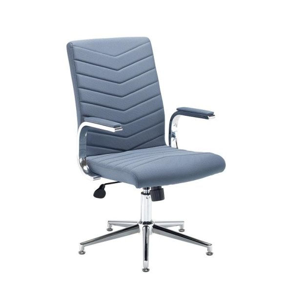Office Chair Matrix Grey Fabric - Image 4