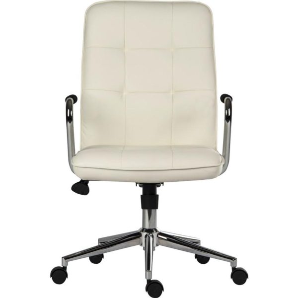 Office Chair Blank White - Image 2